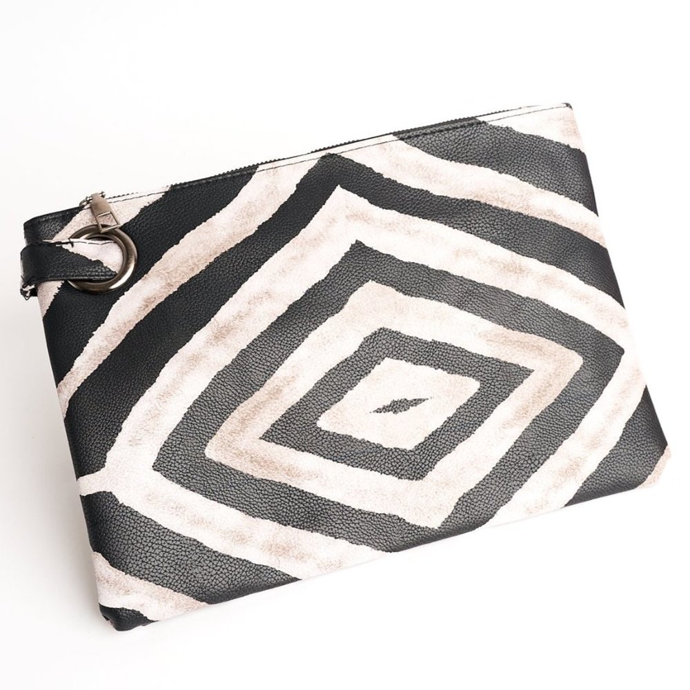 Zebra Print Clutch